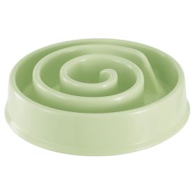 Slow Feeder Healthy Dog Bowl Happy Hunting Fun Puzzle Maze Bowl for Water Food 7.68in in Diameter 10.5oz in Capacity for Small Medium Dogs Slow Feeder Healthy Dog Bowl Happy Hunting Fun Puzzle Maze Bowl for Water Food 7.68in in Diameter 10.5oz in Capacity for Small Medium Dogs