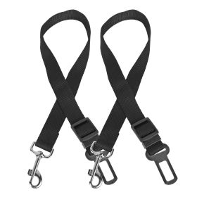 2Pcs Pet Dog Seat Belt Leash Adjustable Pet Dog Cat Safety Leads Harness Car Vehicle Nylon Fabric Seatbelt Strap 2Pcs Pet Dog Seat Belt Leash Adjustable Pet Dog Cat Safety Leads Harness Car Vehicle Nylon Fabric Seatbelt Strap